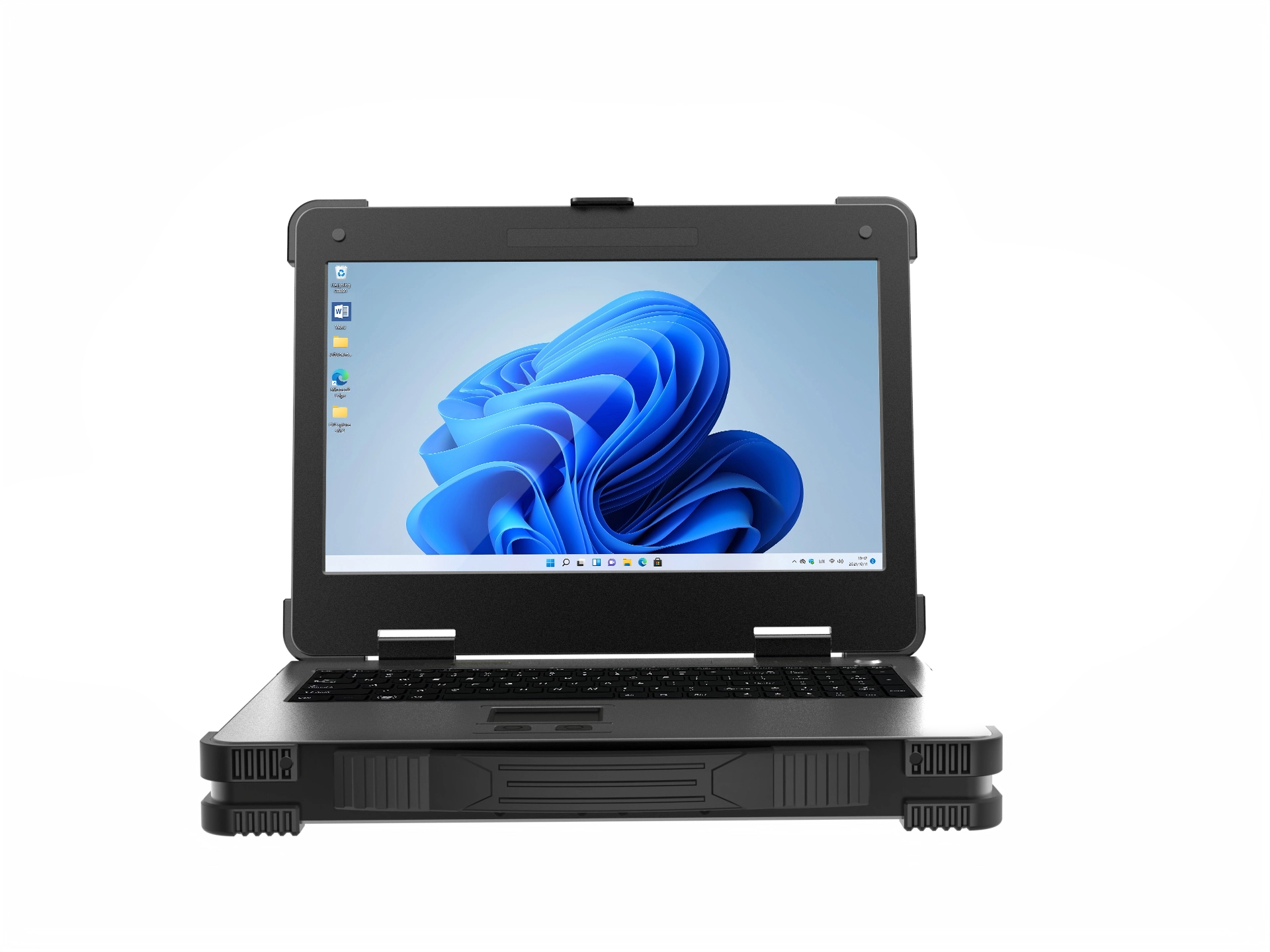 Robuster 15,6-Zoll-Laptop mit einem Bildschirm